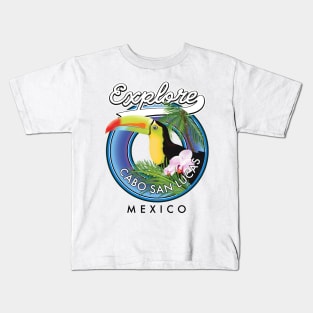 Cabo San Lucas Mexico travel patch Kids T-Shirt